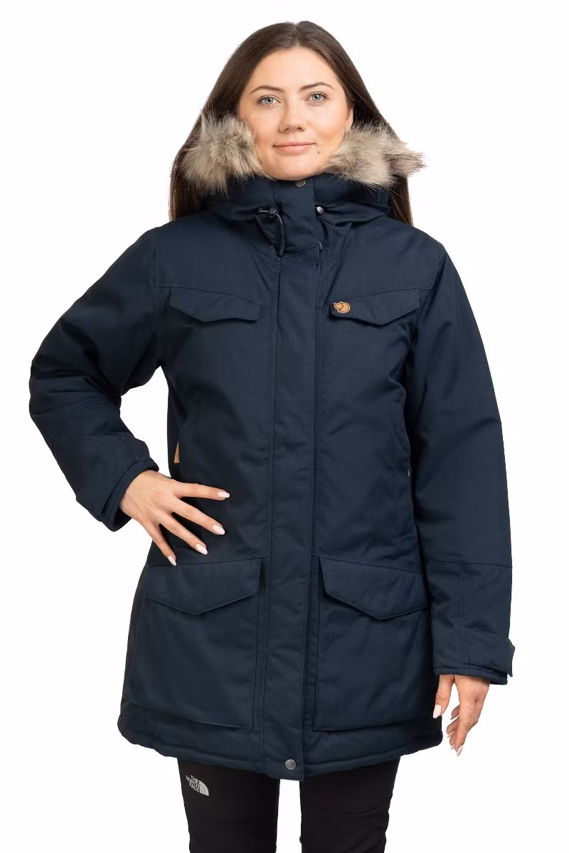 KURTKA NUUK PARKA WOMEN-555-DARK NAVY