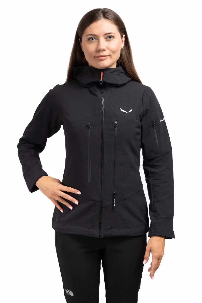 KURTKA ORTLES DST WOMEN-BLACK OUT