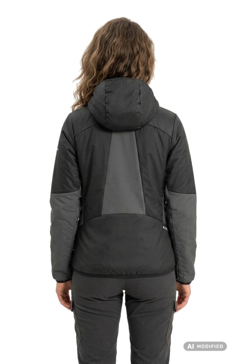 KURTKA ORTLES HYB TW AIR WOMEN-BLACK OUT