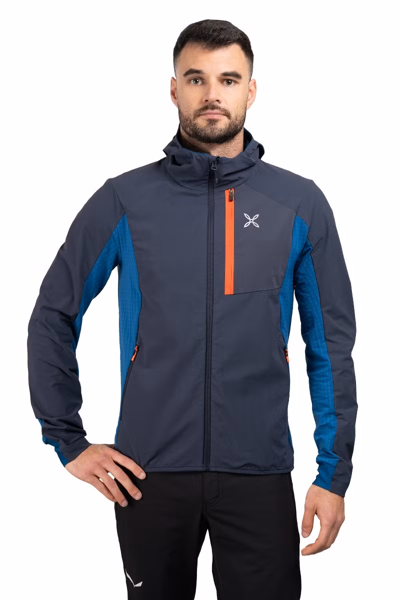 KURTKA PEAK-GRAPHITE BLUE-DEEP BLUE