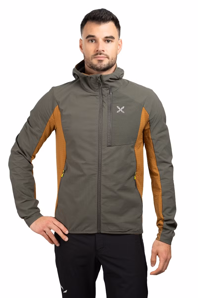 KURTKA PEAK-SAGE GREEN-BRONZE BROWN