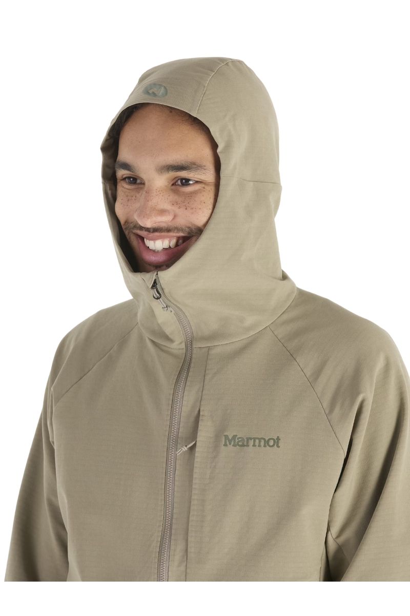 KURTKA PINNACLE DRICLIME HOODY-VETIVER