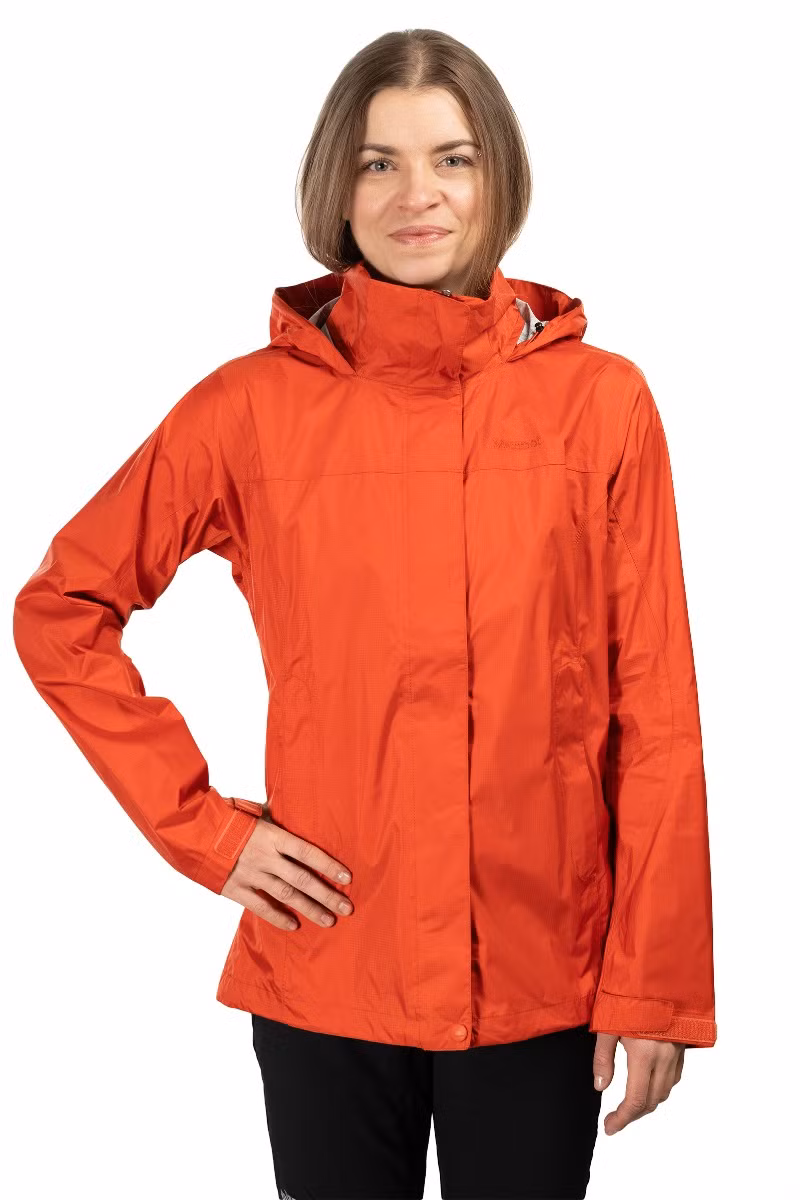 KURTKA PRECIP ECO WOMEN-GINGER BLOSSOM