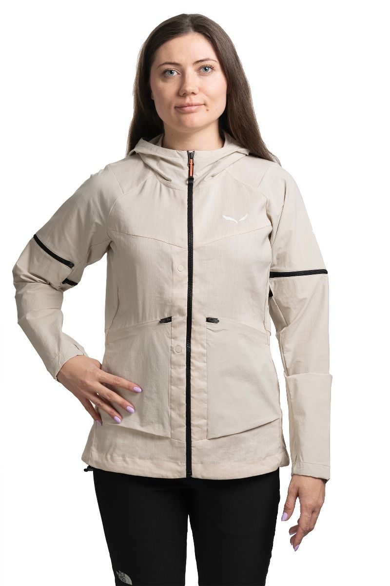 KURTKA PUEZ HEMP DST 2/1 HYB WOMEN-OATMEAL