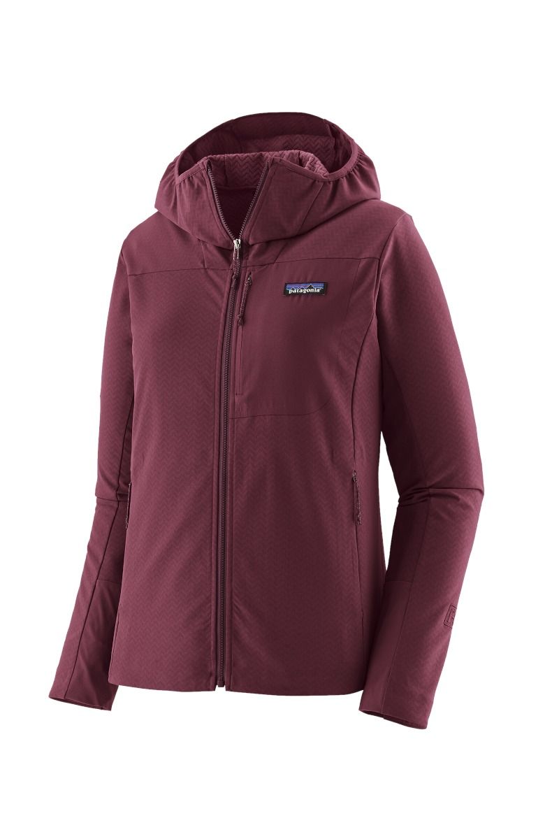 KURTKA R1 CROSSSTRATA HOODY WOMEN-BERRY FIG