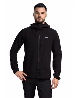 KURTKA R1 TECHFACE HOODY-BLACK