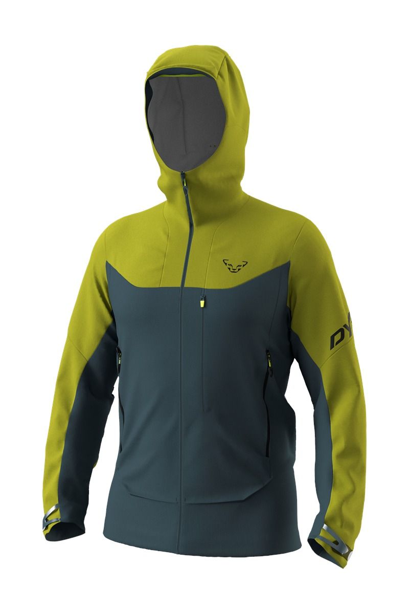 KURTKA RADICAL SOFTSHELL-GOLDEN LIME