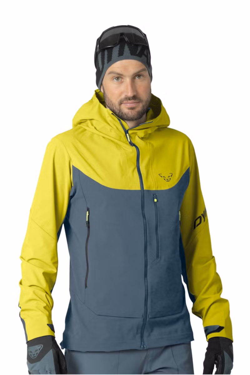 KURTKA RADICAL SOFTSHELL-GOLDEN LIME
