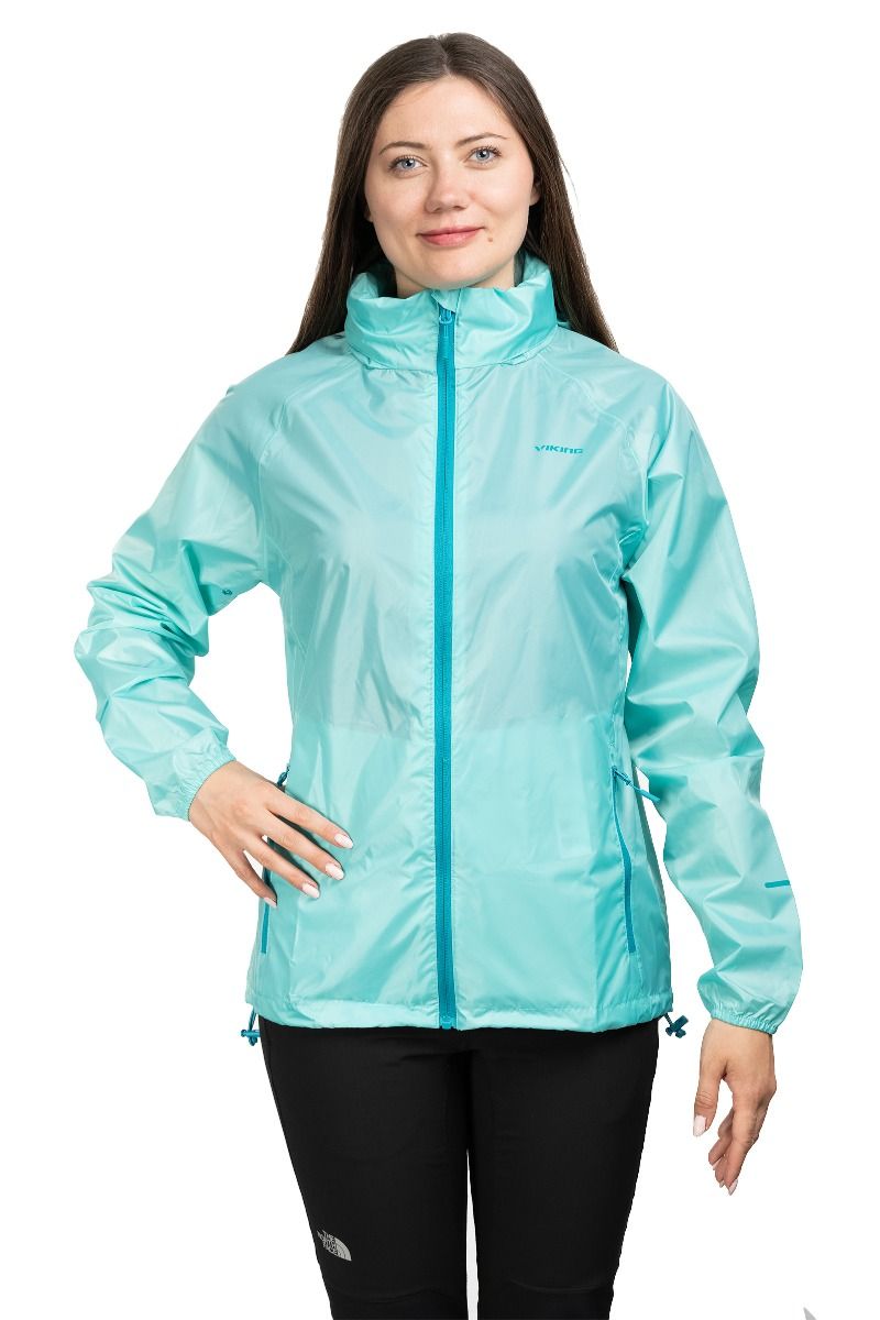 KURTKA RAINIER WOMEN-BLUE-TORQUISE