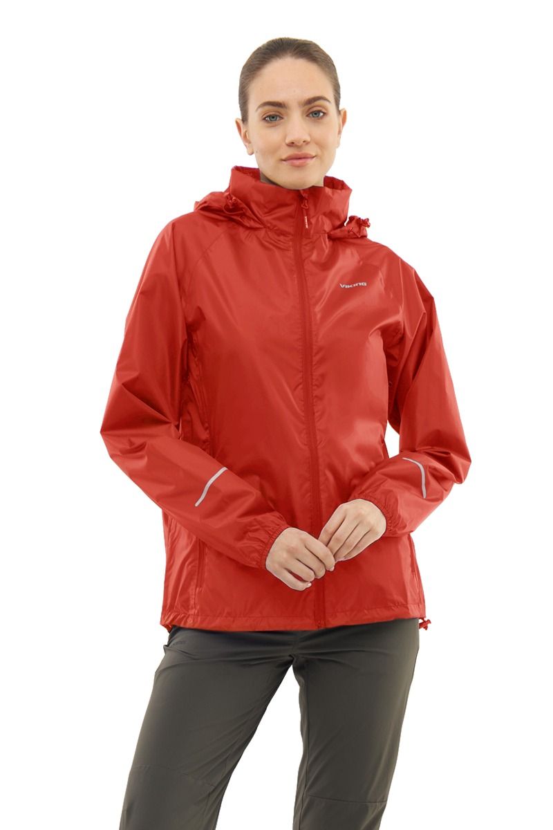 KURTKA RAINIER WOMEN-CLARET
