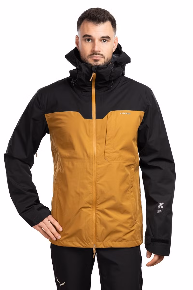 KURTKA RAVELO 3IN1-LIGHT BROWN-BLACK