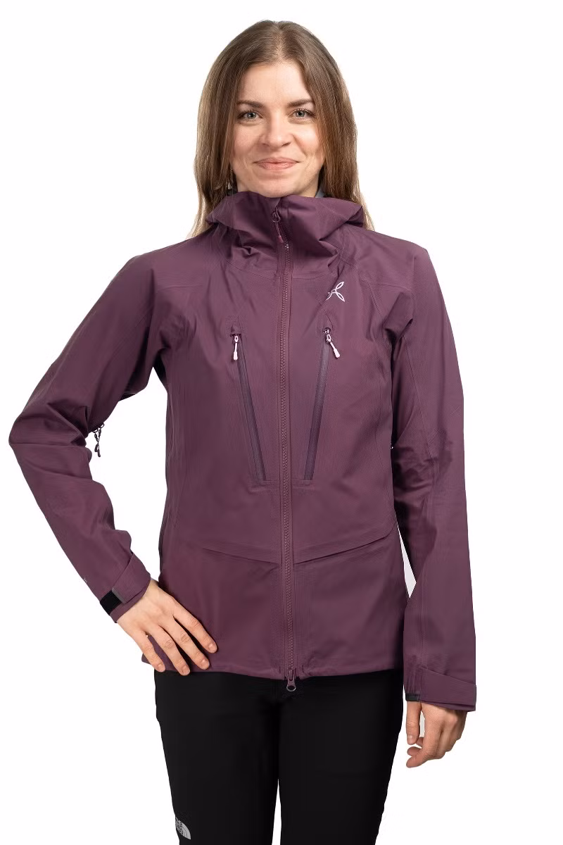 KURTKA REACTIVE WOMAN-WINE RED