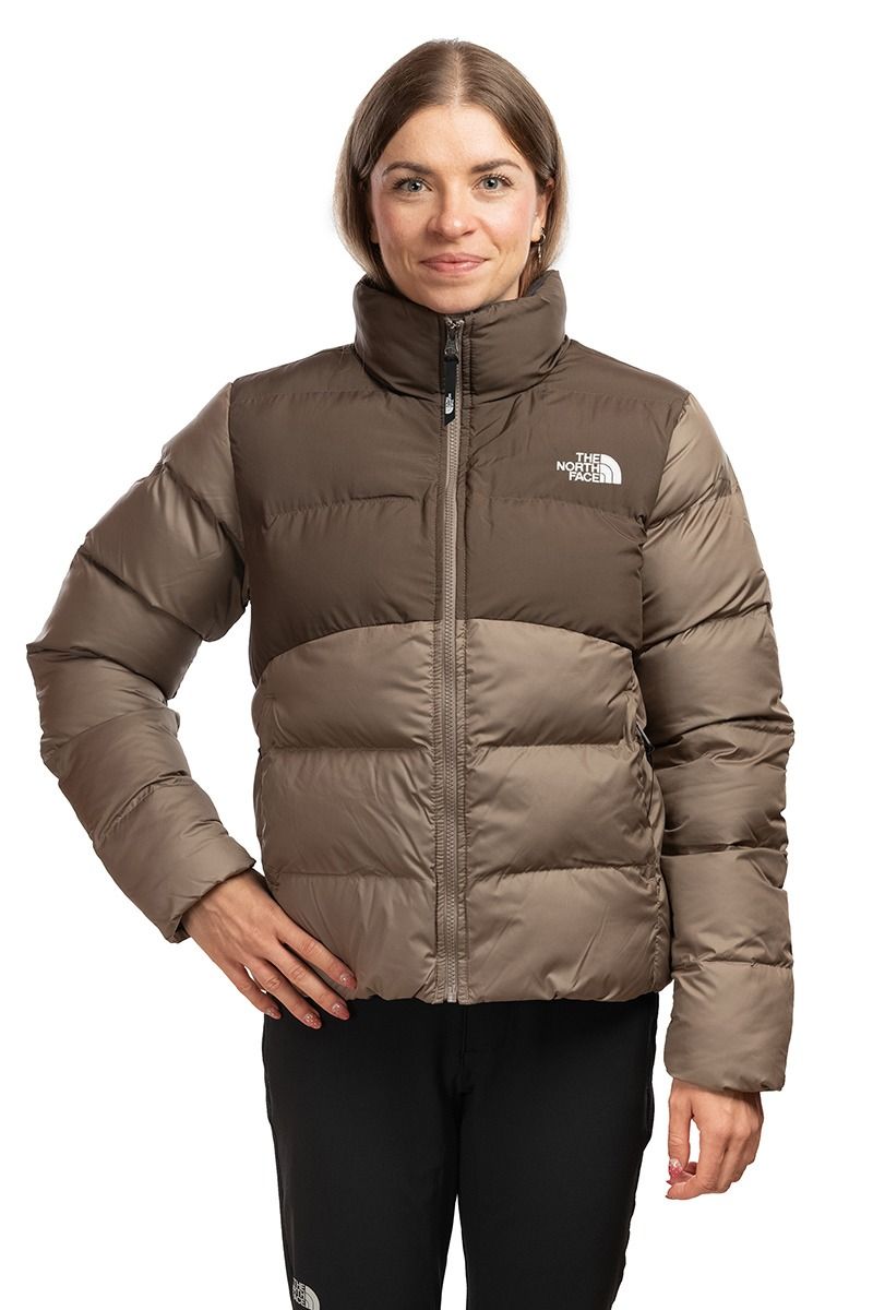 KURTKA SAIKURU WOMEN-GARNET-SMOKEY BROWN