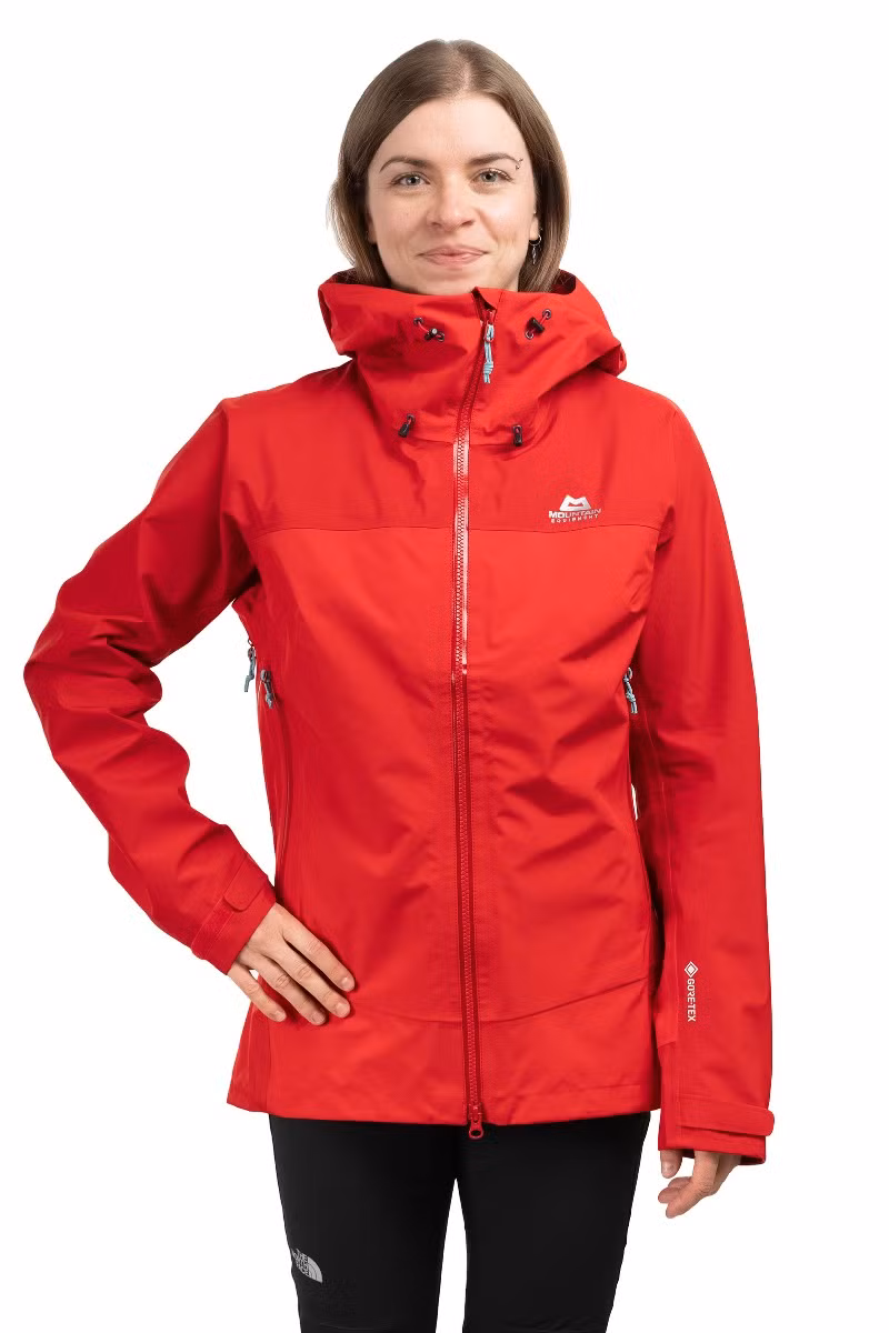 KURTKA SALTORO GTX WOMEN-IMPERIAL RED-CRIMSON