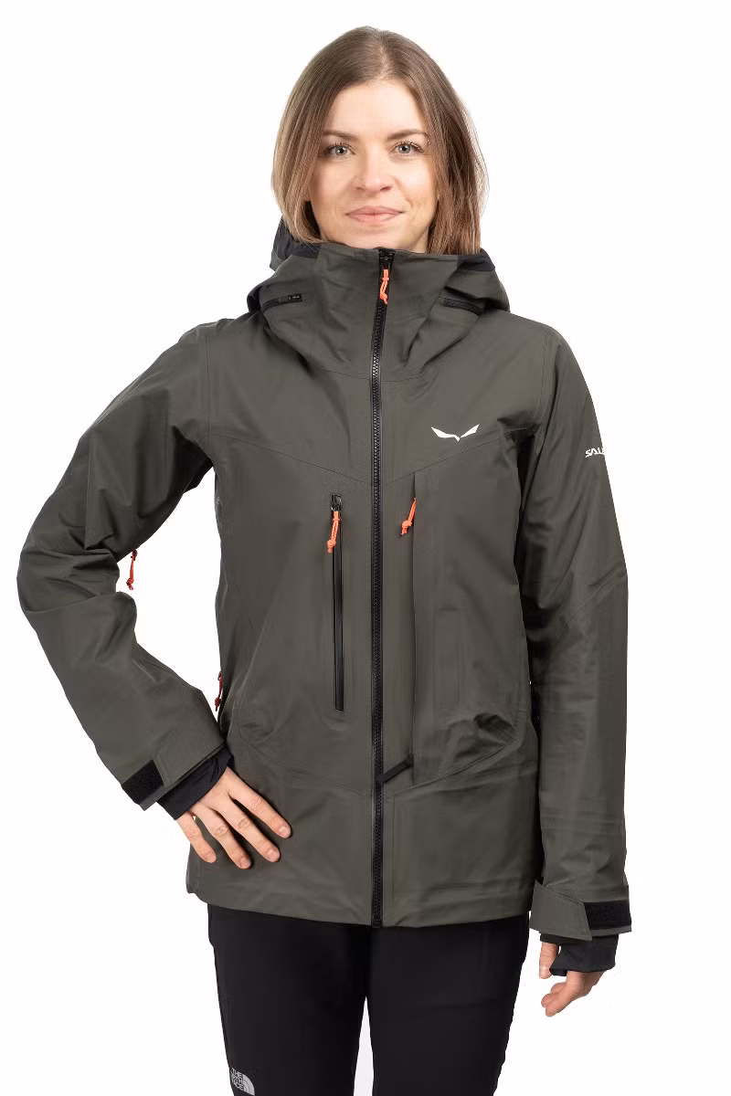 KURTKA SELLA 3L PTX WOMEN-DARK OLIVE