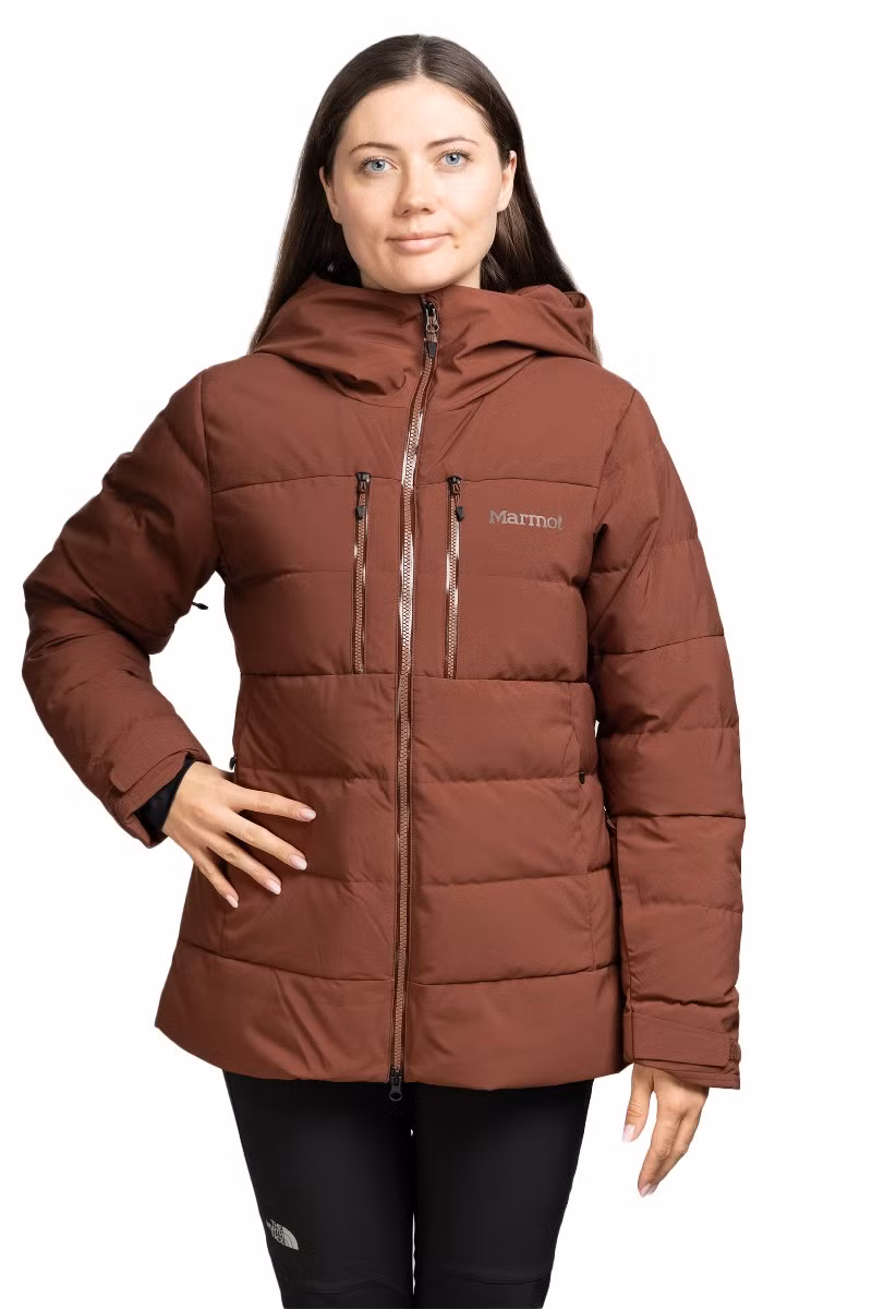 KURTKA SLINGSHOT WOMEN-CHOCOLATE