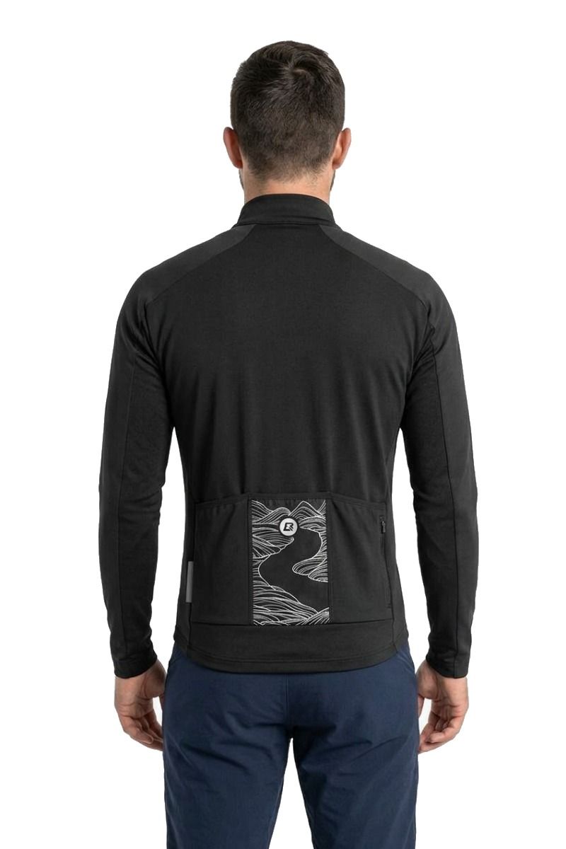 KURTKA SOFTSHELL FW FULL ZIP 15300012-BLACK