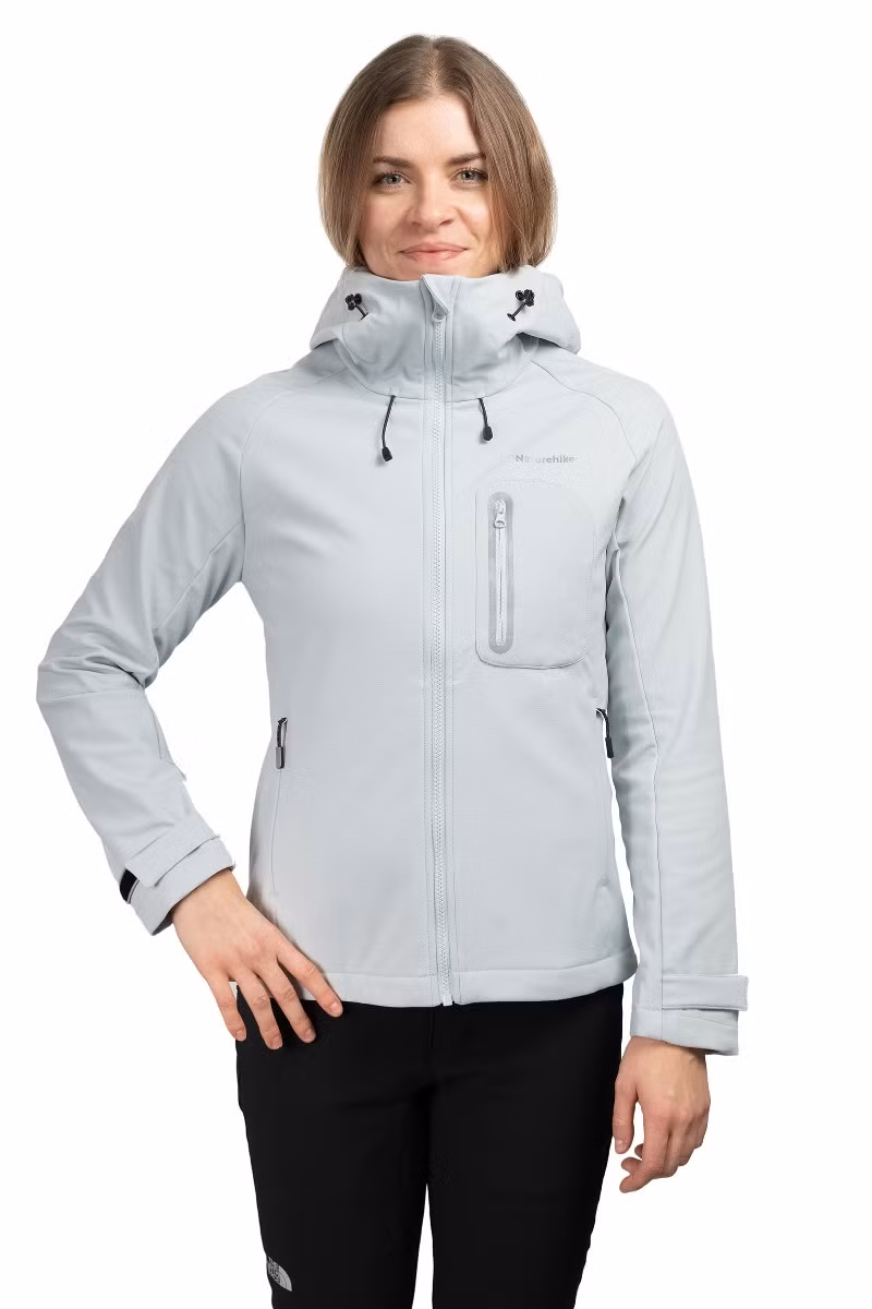 KURTKA SOFTSHELL WOMEN CYY2441FS072-BLUE