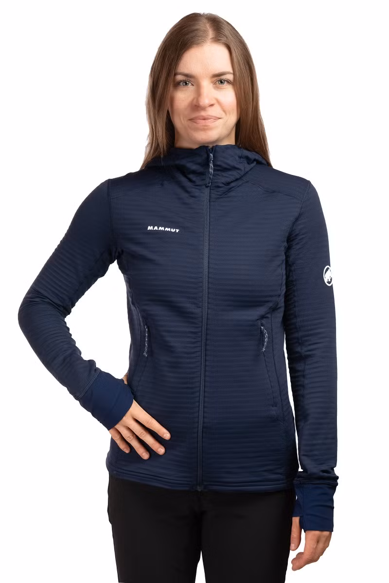 KURTKA TAISS LIGHT ML HOODED JACKET WOMEN-MARINE