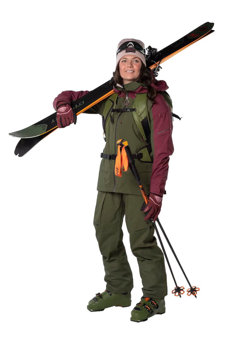 KURTKA TIGARD GORE-TEX PRO WOMEN-BURGUNDY-1540