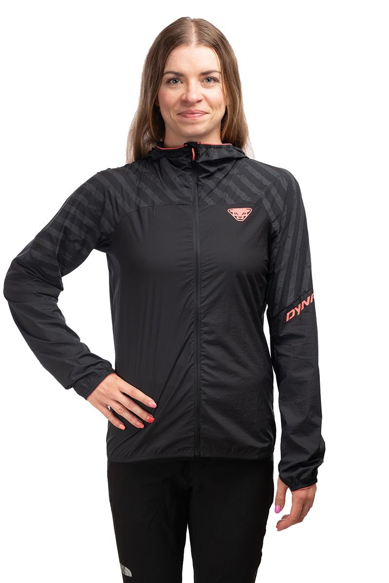 KURTKA TRAIL REFLECTIVE WIND WOMEN-BLACK OUT-6A10