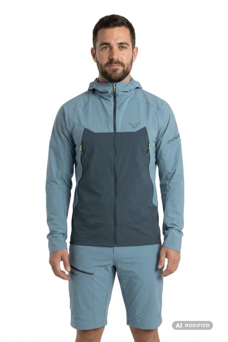 KURTKA TRANSALPER DYNASTRETCH-SMOKE BLUE-0720
