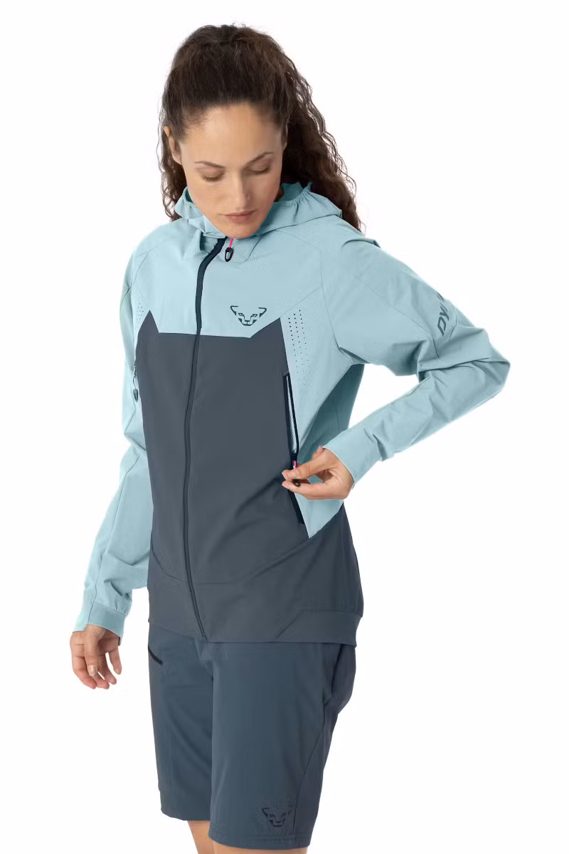 KURTKA TRANSALPER DYNASTRETCH WOMEN-CLOUD BLUE-0720