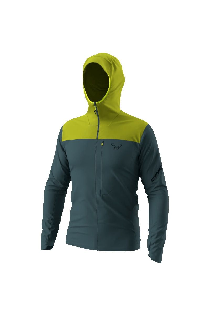 KURTKA TRAVERSE DYNASTRETCH-GOLDEN LIME-0720