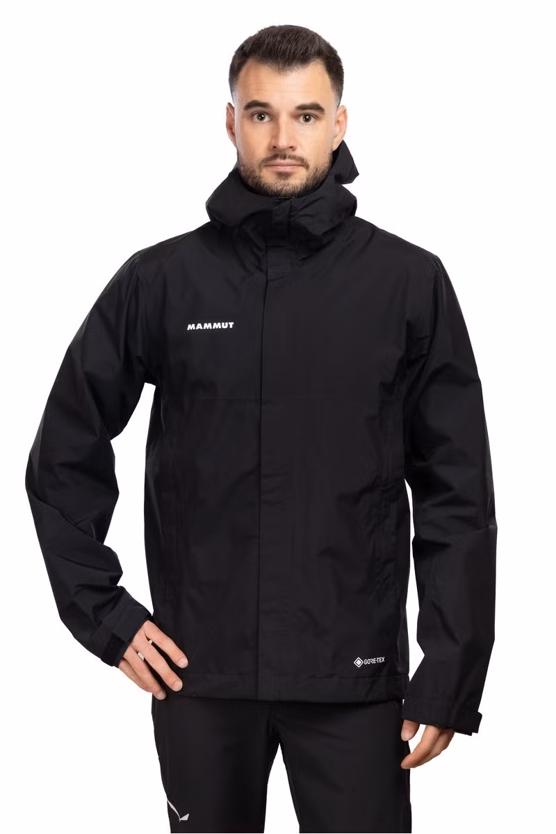 KURTKA TREELINE LIGHT HS HOODED-BLACK