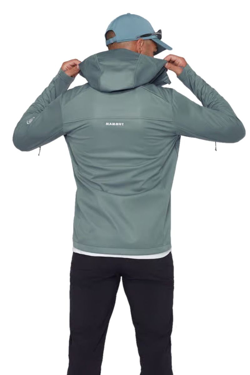 KURTKA ULTIMATE VIII SO HOODED-STRATA-BLACK