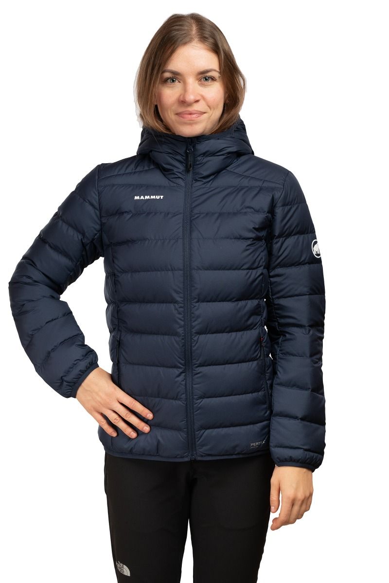 KURTKA WAYMARKER IN HOODED WOMEN-MARINE PUCHOWA DAMSKA