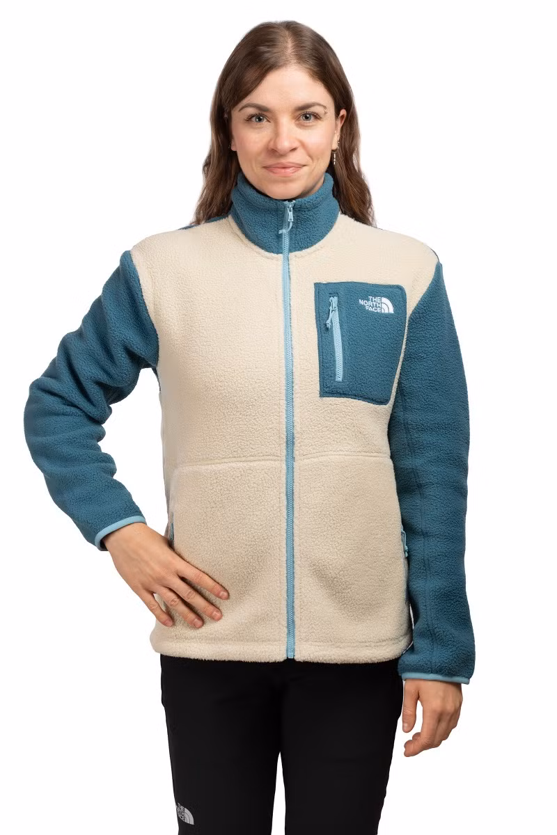 KURTKA YUMIORI FULL ZIP WOMEN-GRAVEL-SPACE-BLUE ECLIPSE