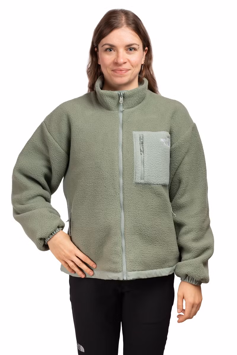 KURTKA YUMIORI REVERSIBLE WOMEN-SLATE MOSS
