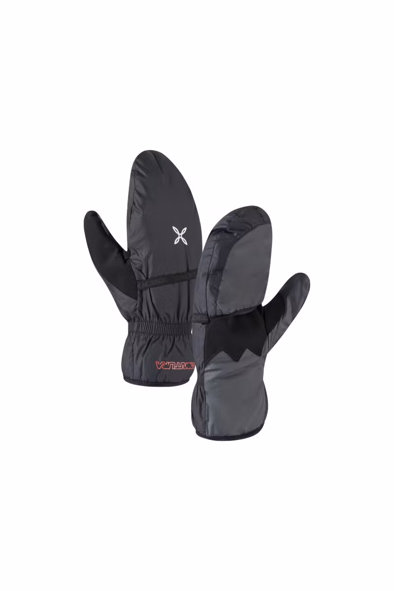 ŁAPAWICE FINGER-OUT MITTEN-BLACK