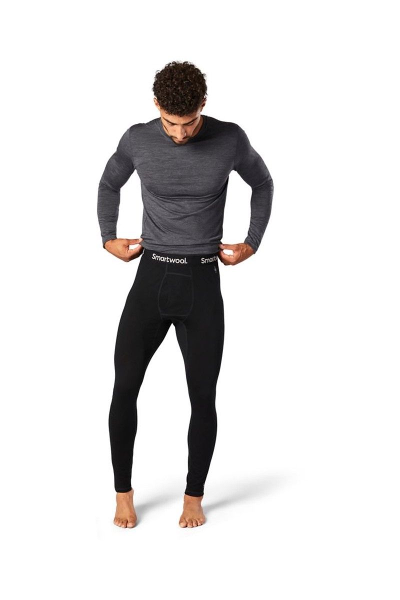 LEGINSY CLASSIC ALL SEASONS MERINO BASE LAYER BOTTOM-BLACK