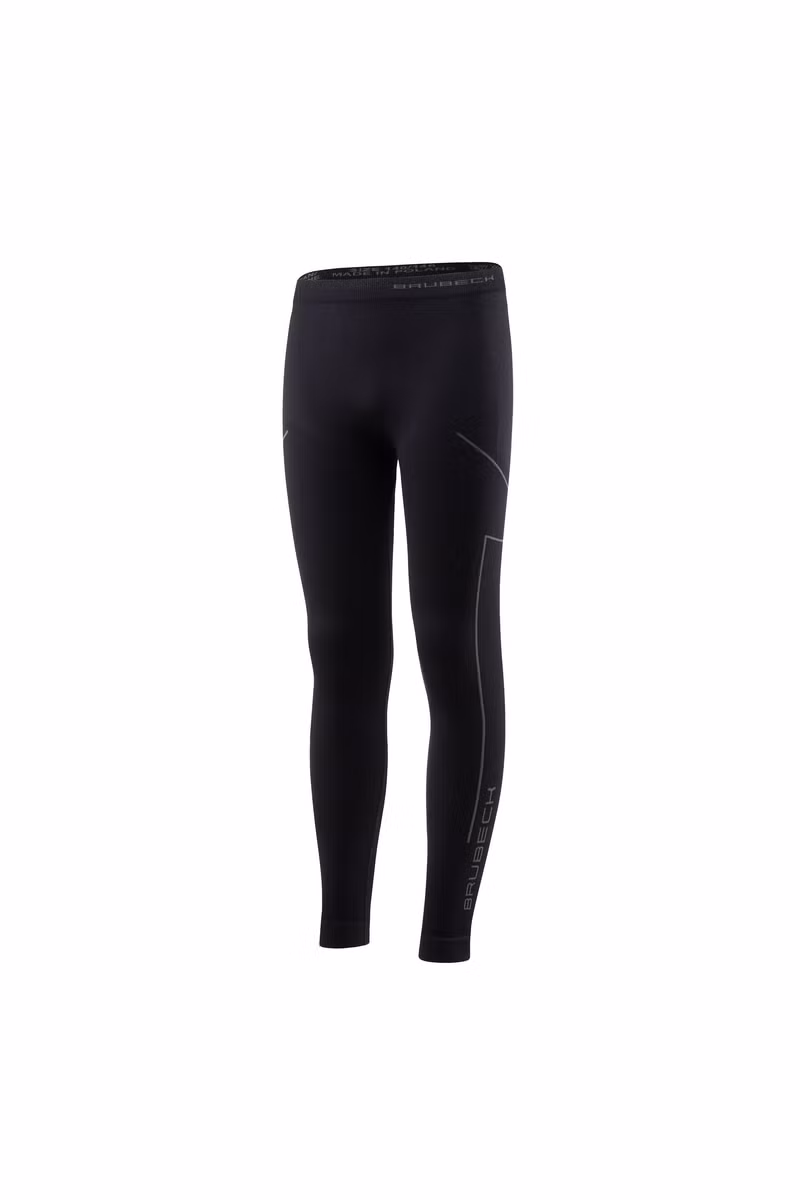LEGINSY DZIECIĘCE THERMO JUNIOR LE13540-BLACK-GRAPHITE