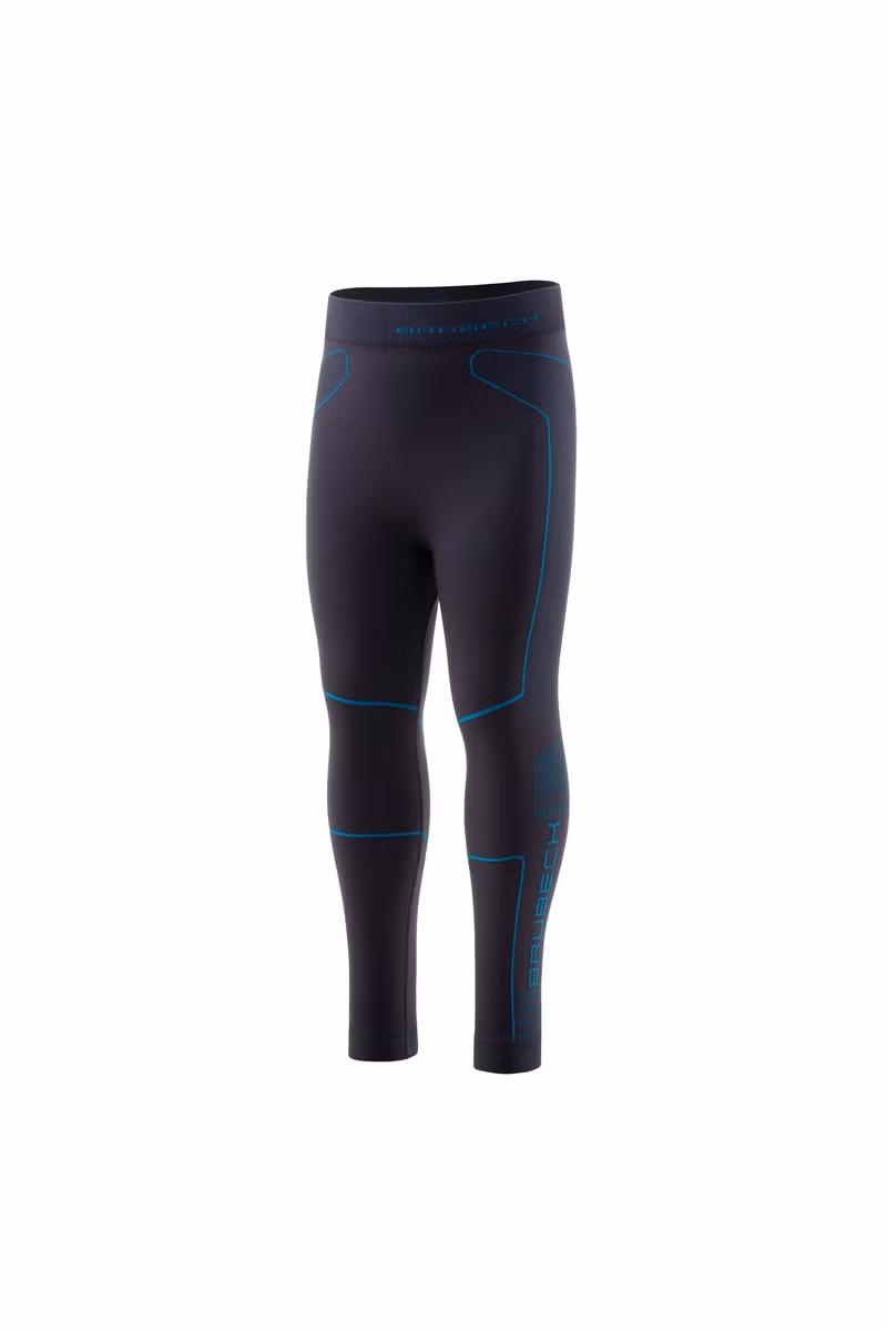 LEGINSY DZIECIĘCE THERMO KIDS LE13530-GRAPHITE-BLUE