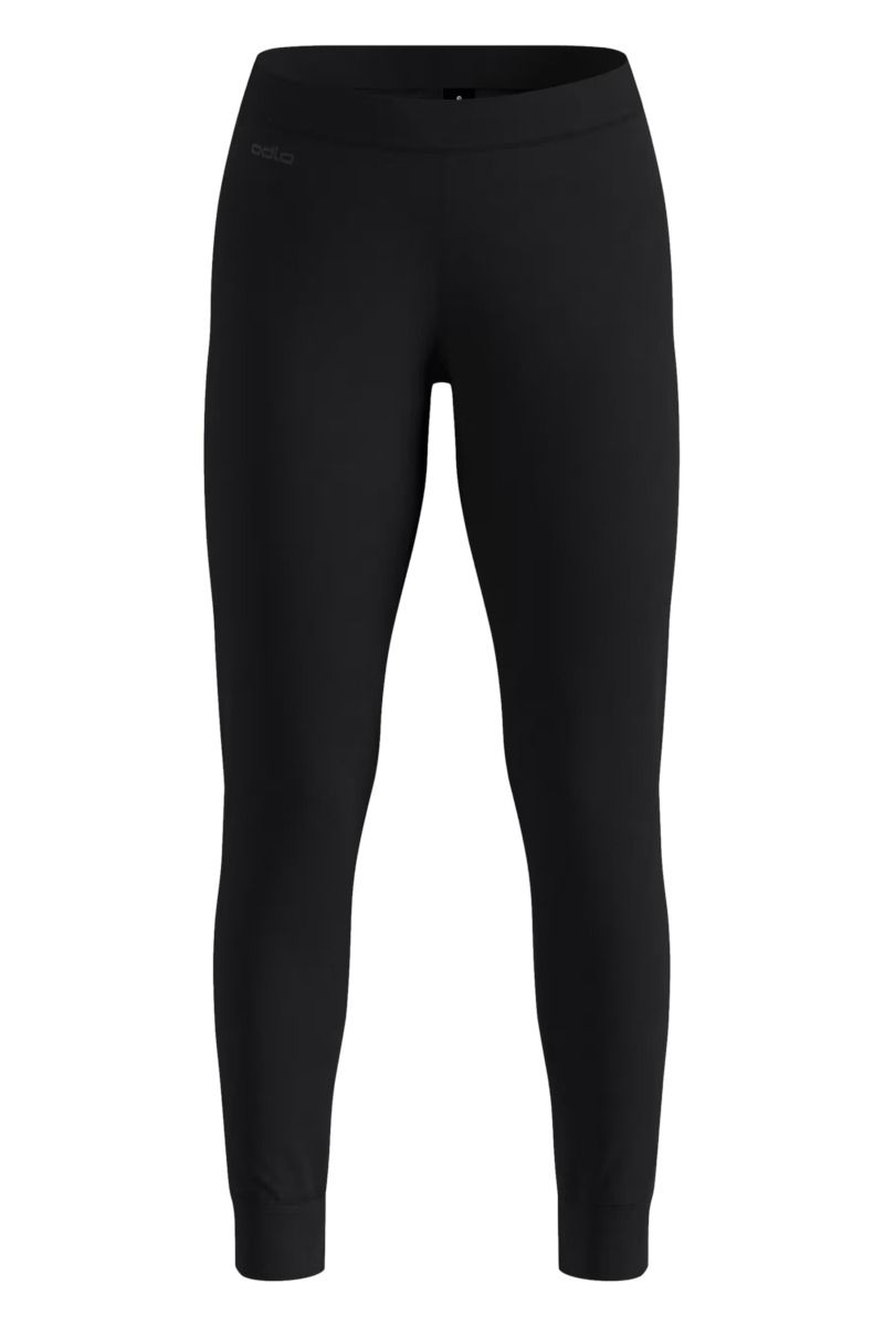LEGINSY MERINO 200 BL BOTTOM LONG WOMEN-BLACK