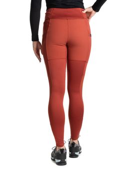LEGINSY PACK OUT HIKE TIGHTS WOMEN-MANGROVE RED