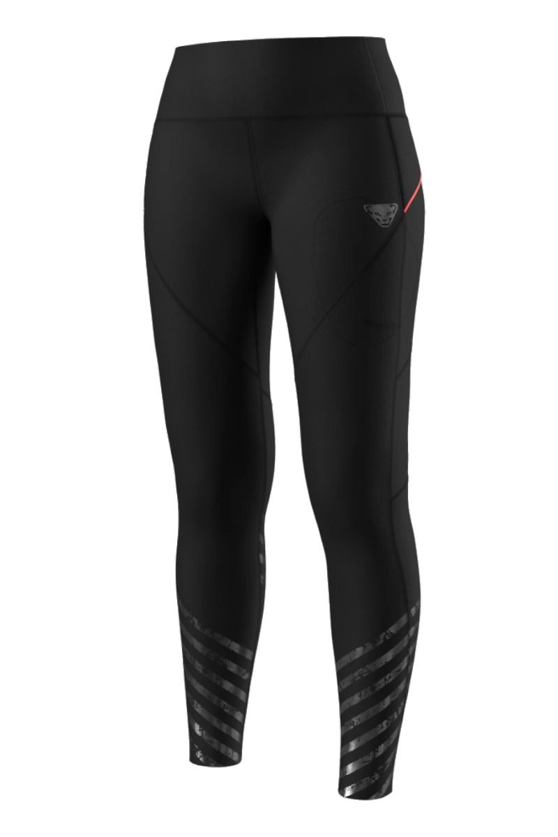 LEGINSY TRAIL REFLECTIVE WOMEN-BLACK OUT