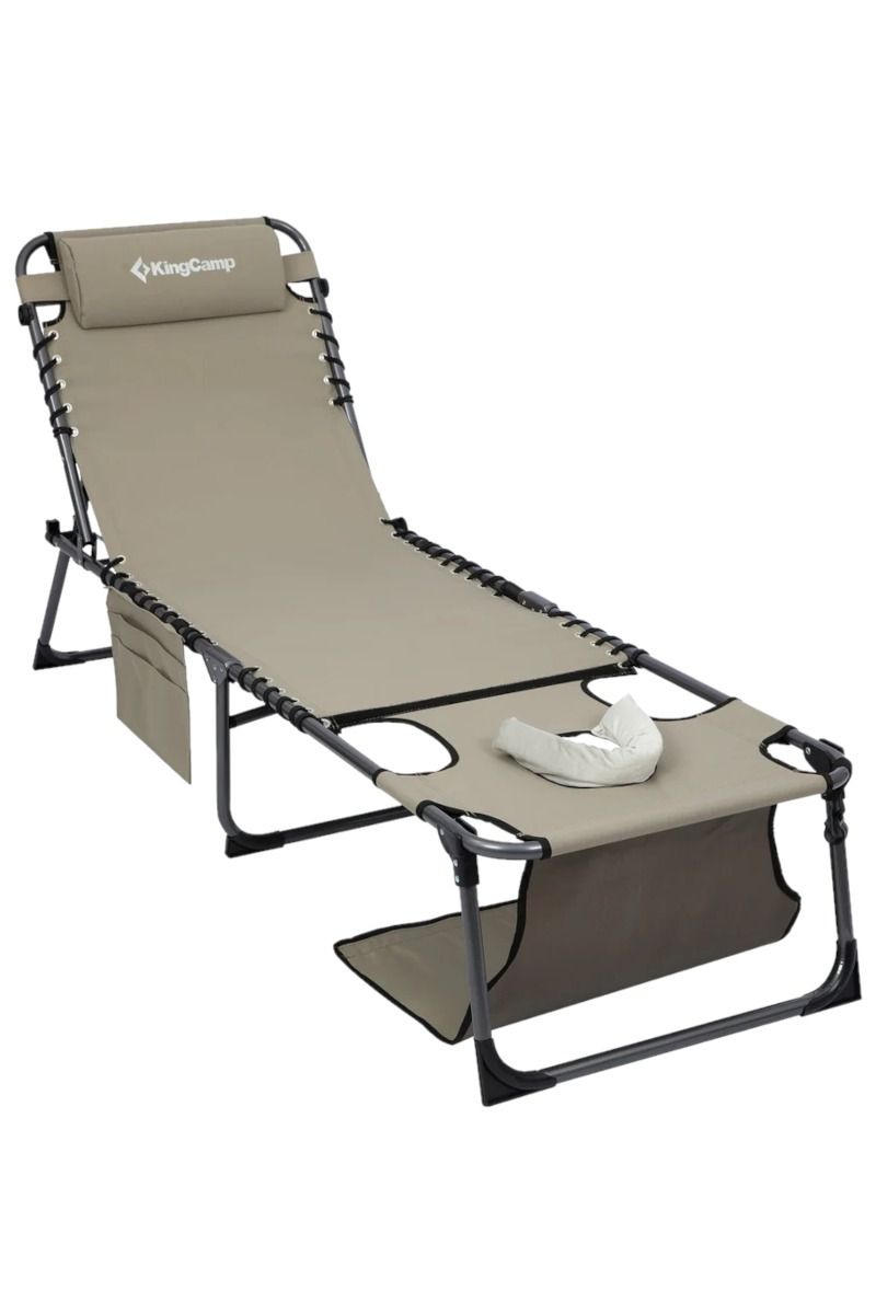LEŻAK SKŁADANY MAGNOLIA B30 PLUS KC2630-BEIGE
