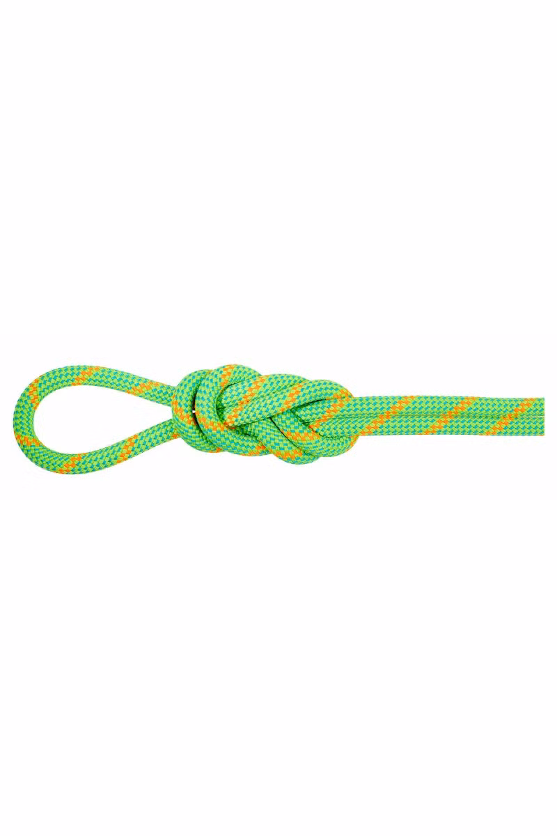 LINA ALPINE DRY 8MM 60M DRY-NEON GREEN-VIBRANT ORANGE