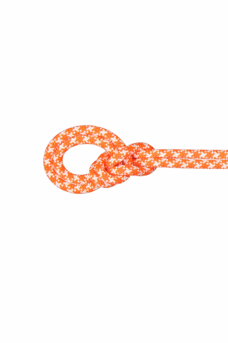 LINA CRAG CLASSIC 9,5MM 70M-VIBRANT ORANGE-WHITE