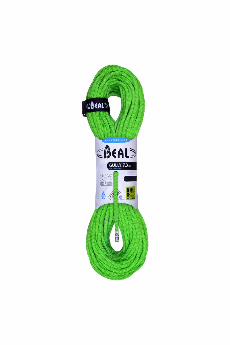 LINA GULLY UNICORE 7,3MM 60M GOLDEN DRY-GREEN