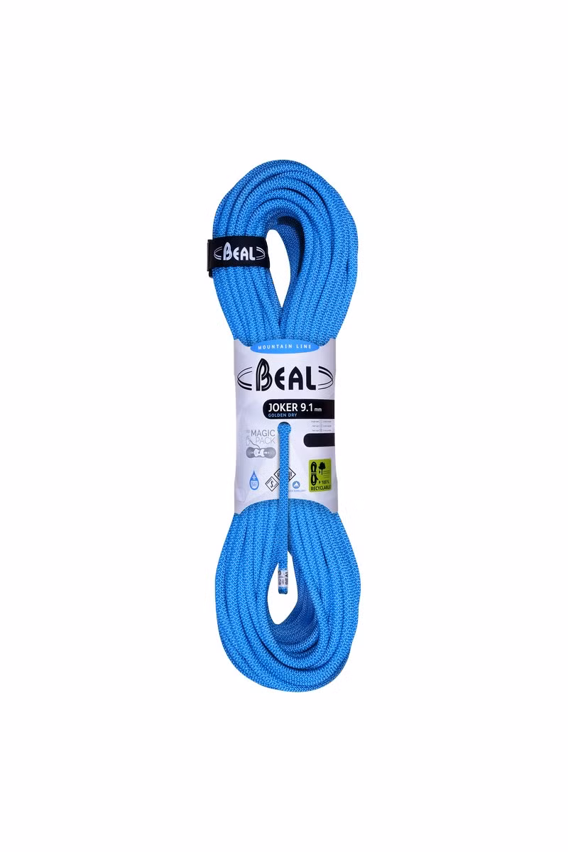 LINA JOKER UNICORE 9,1MM 60M-GOLDEN DRY BLUE
