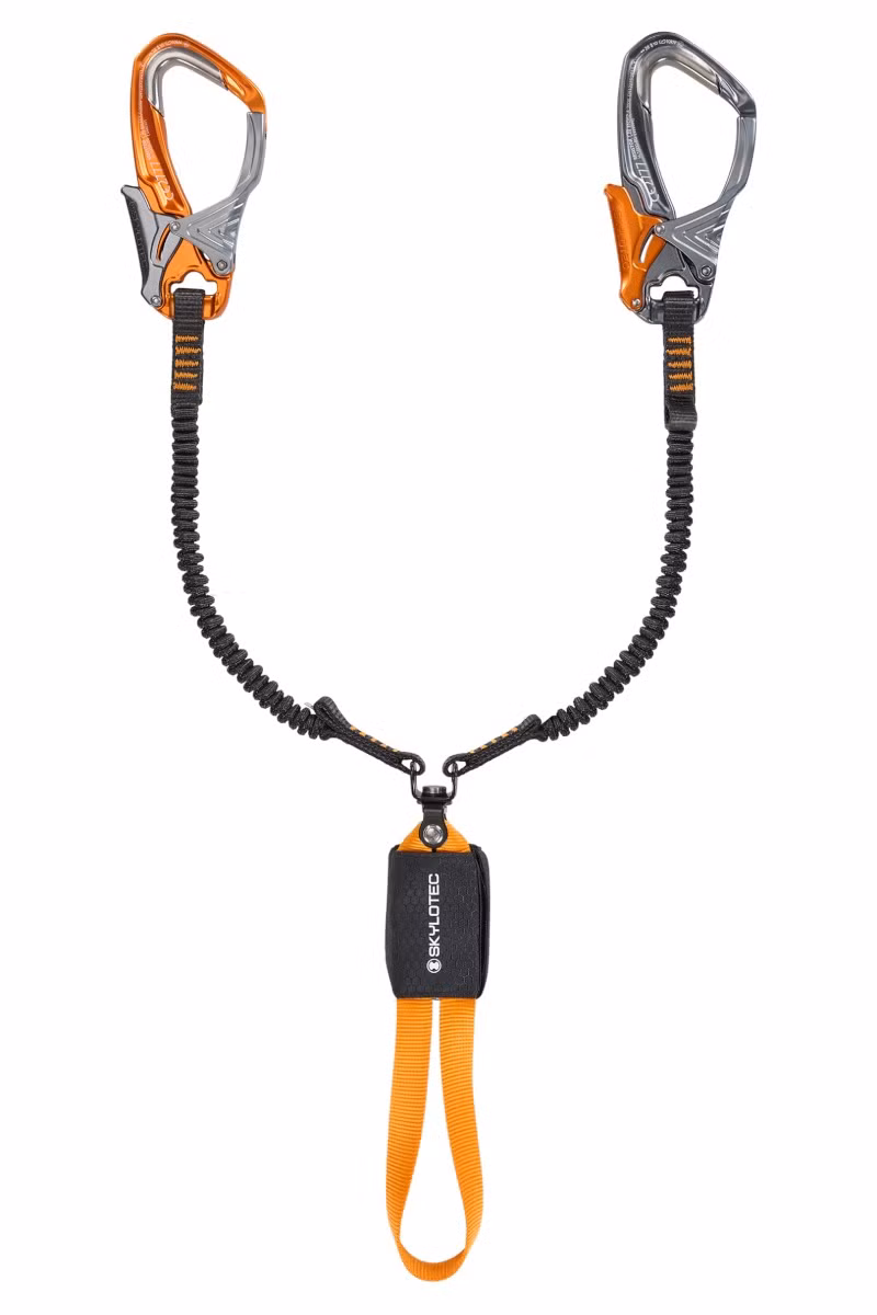 LONŻA VIA FERRATA VAEL -BLACK-ORANGE
