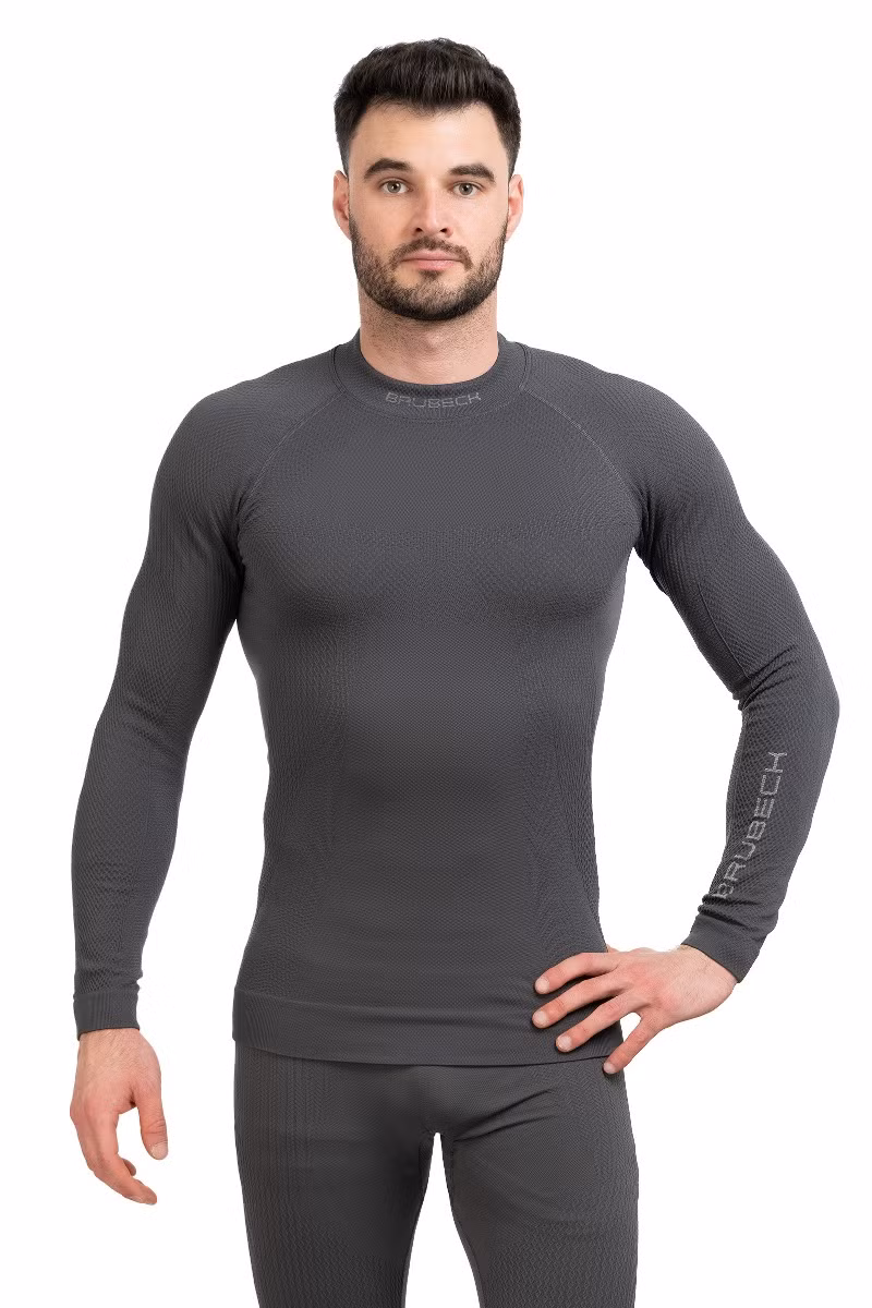 KOSZULKA EXTREME THERMO LS15290 MĘSKA-DARK GRAY