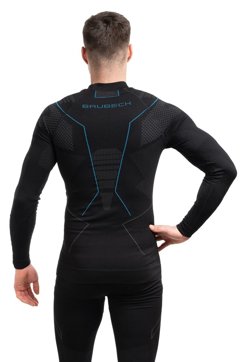 KOSZULKA THERMO LS13040A-BLACK-BLUE