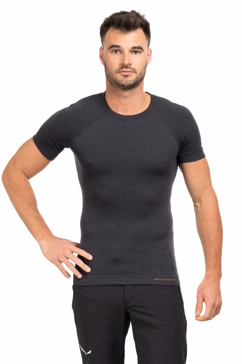 KOSZULKA ACTIVE WOOL SS11710-GRAPHITE
