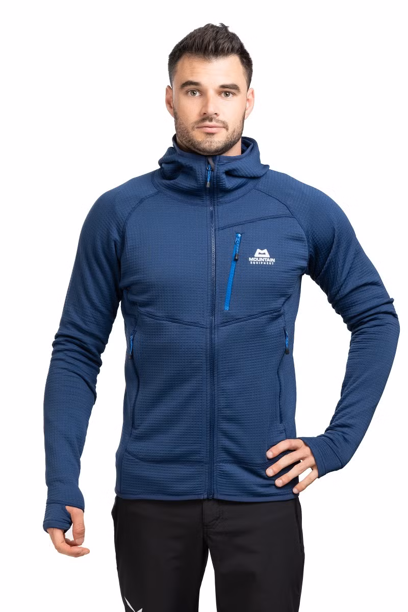 BLUZA ECLIPSE HOODED-MEDIEVAL BLUE